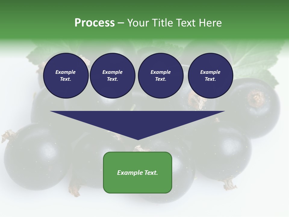 White Berry Food PowerPoint Template