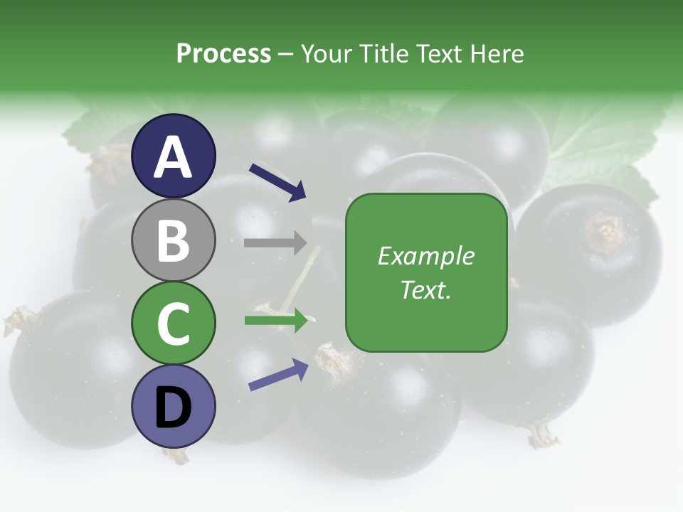 White Berry Food PowerPoint Template