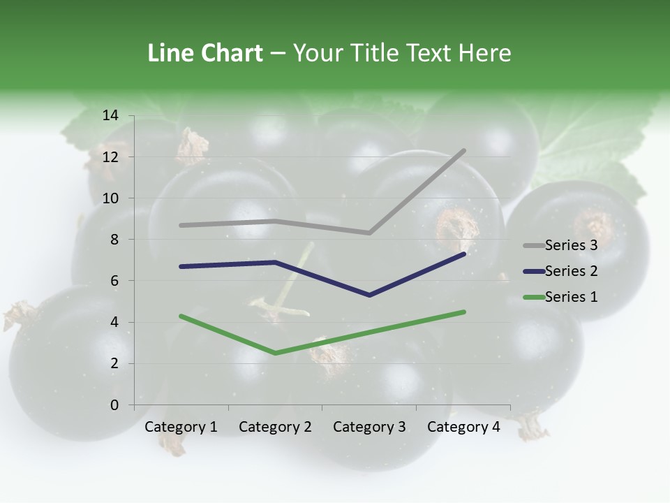 White Berry Food PowerPoint Template