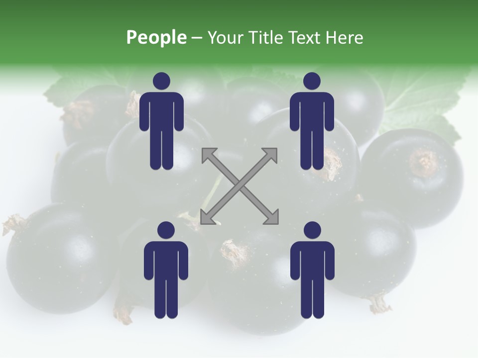 White Berry Food PowerPoint Template