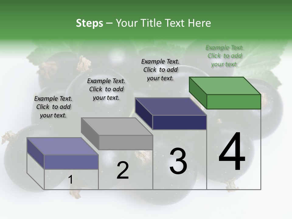 White Berry Food PowerPoint Template