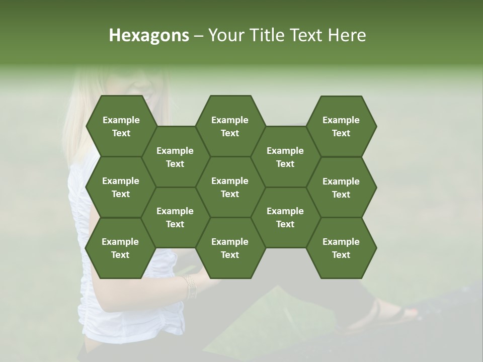 Office Confident Outdoor PowerPoint Template