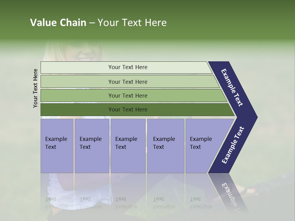 Office Confident Outdoor PowerPoint Template