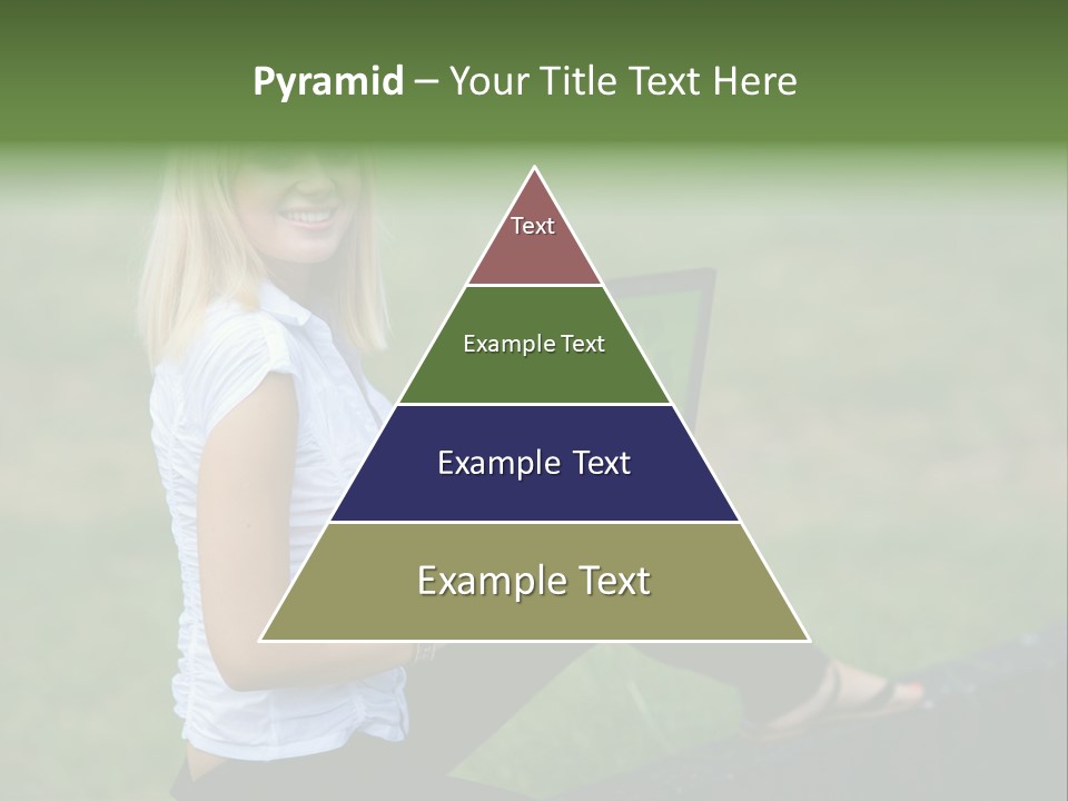 Office Confident Outdoor PowerPoint Template