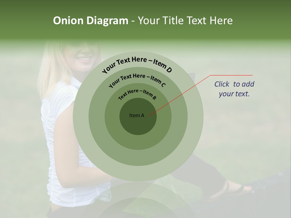 Office Confident Outdoor PowerPoint Template