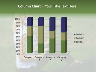 Office Confident Outdoor PowerPoint Template