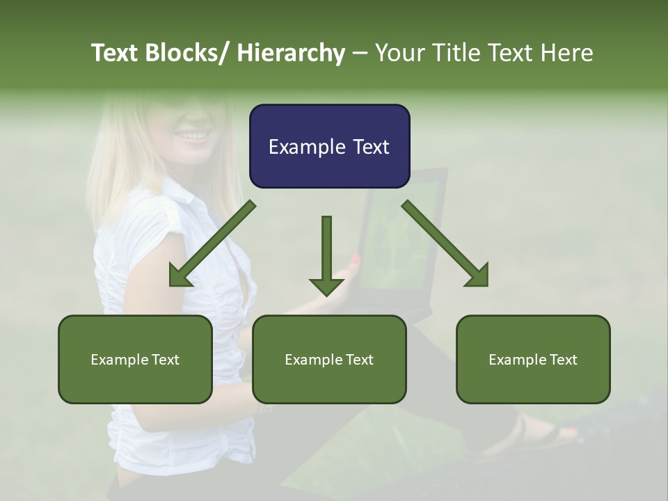 Office Confident Outdoor PowerPoint Template