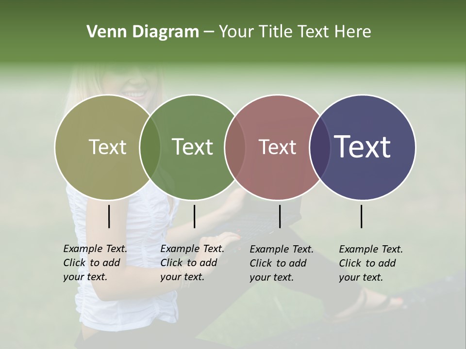 Office Confident Outdoor PowerPoint Template