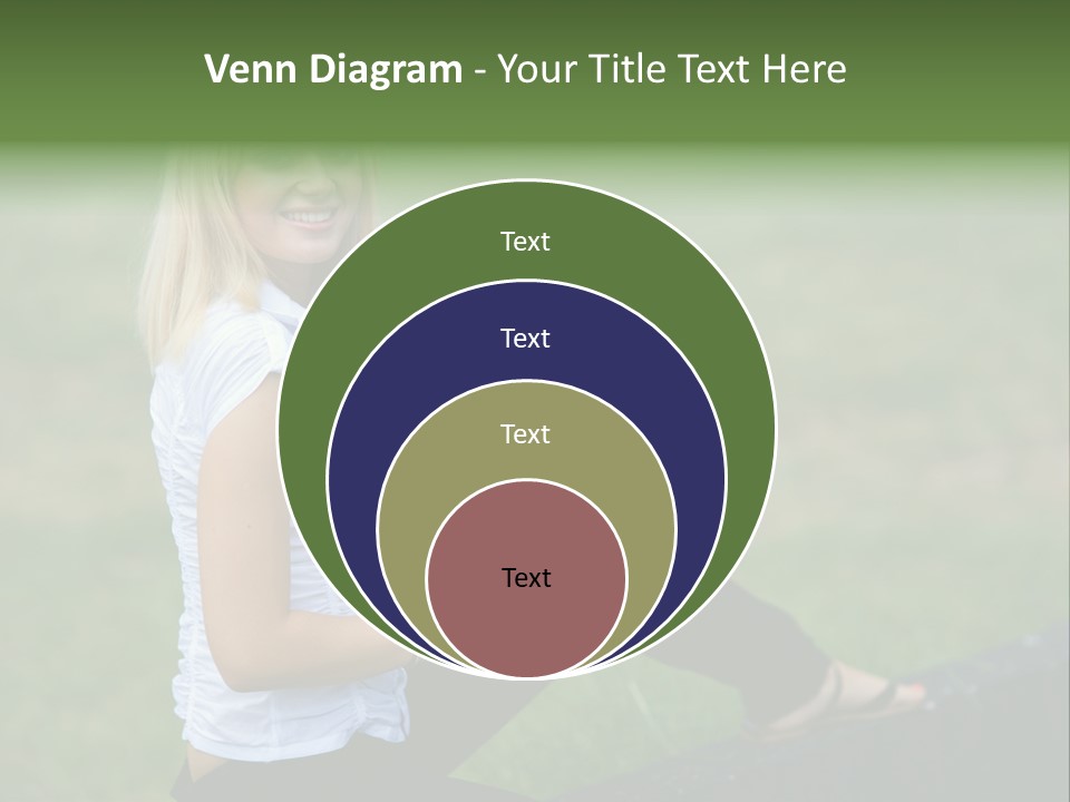 Office Confident Outdoor PowerPoint Template