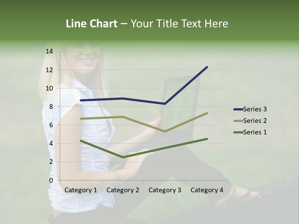 Office Confident Outdoor PowerPoint Template