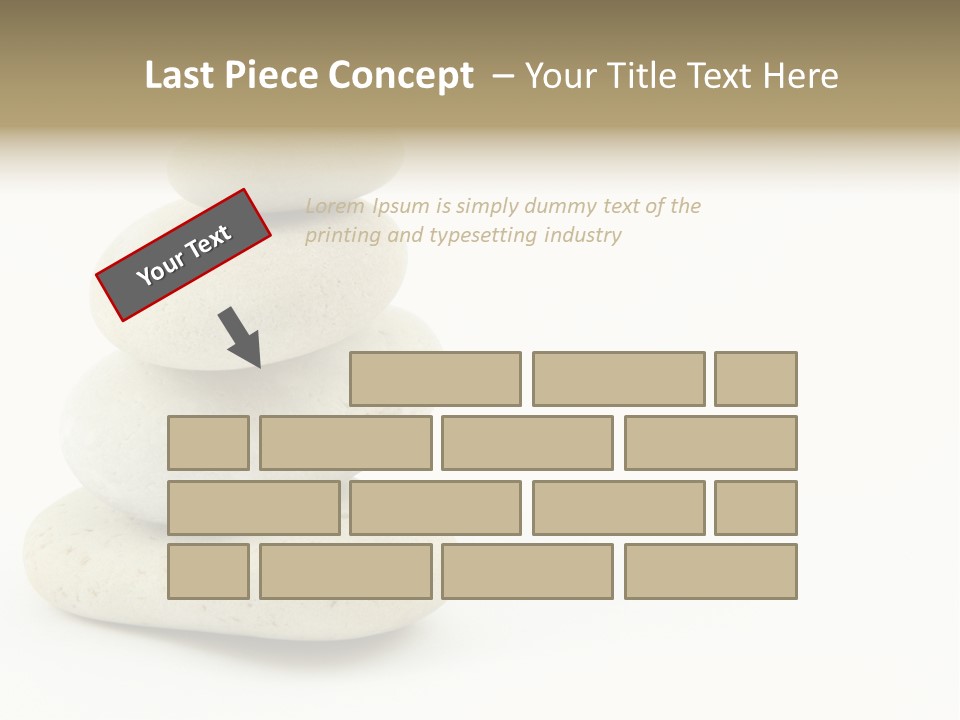 Background Rock Sandstone PowerPoint Template