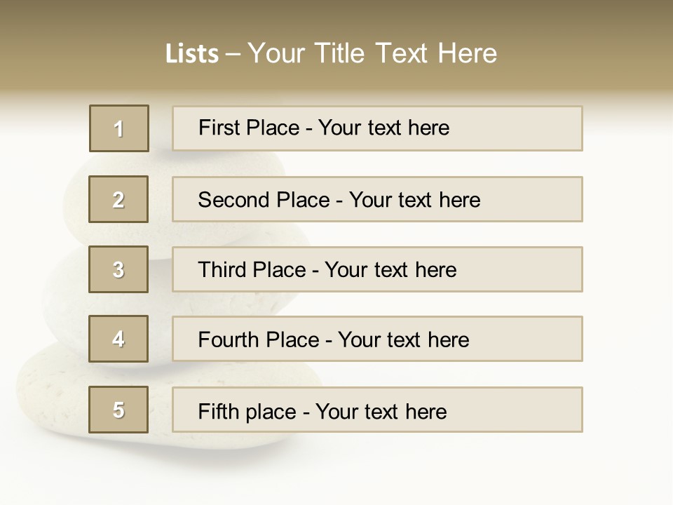 Background Rock Sandstone PowerPoint Template