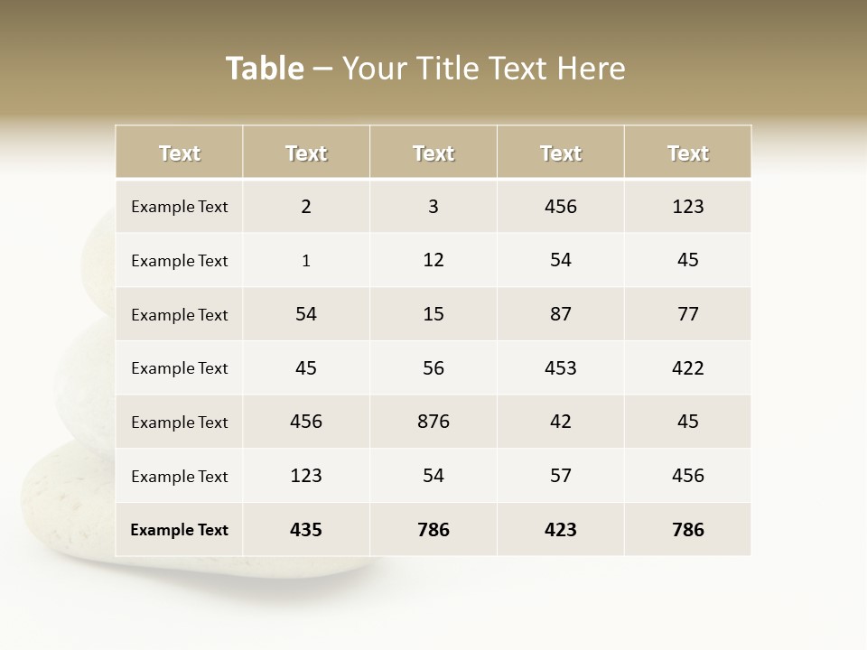 Background Rock Sandstone PowerPoint Template