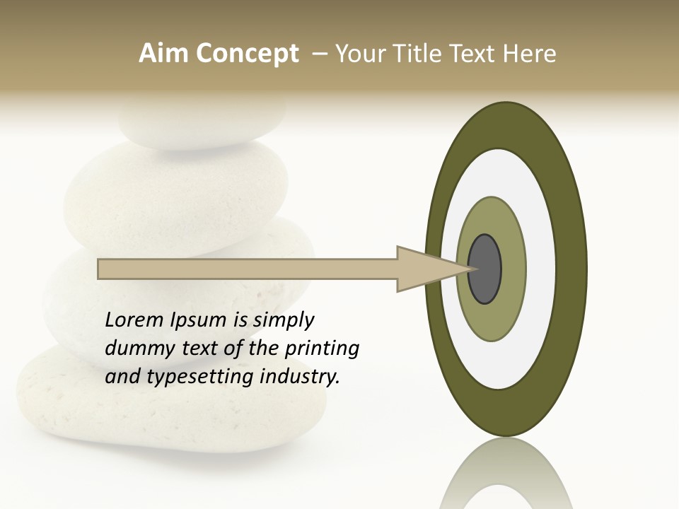 Background Rock Sandstone PowerPoint Template