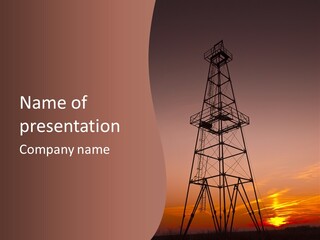 Power Resource Fuel PowerPoint Template