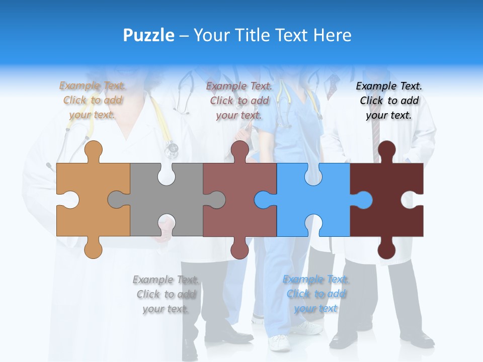 White Care Background PowerPoint Template