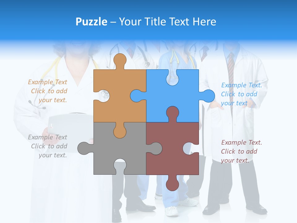 White Care Background PowerPoint Template