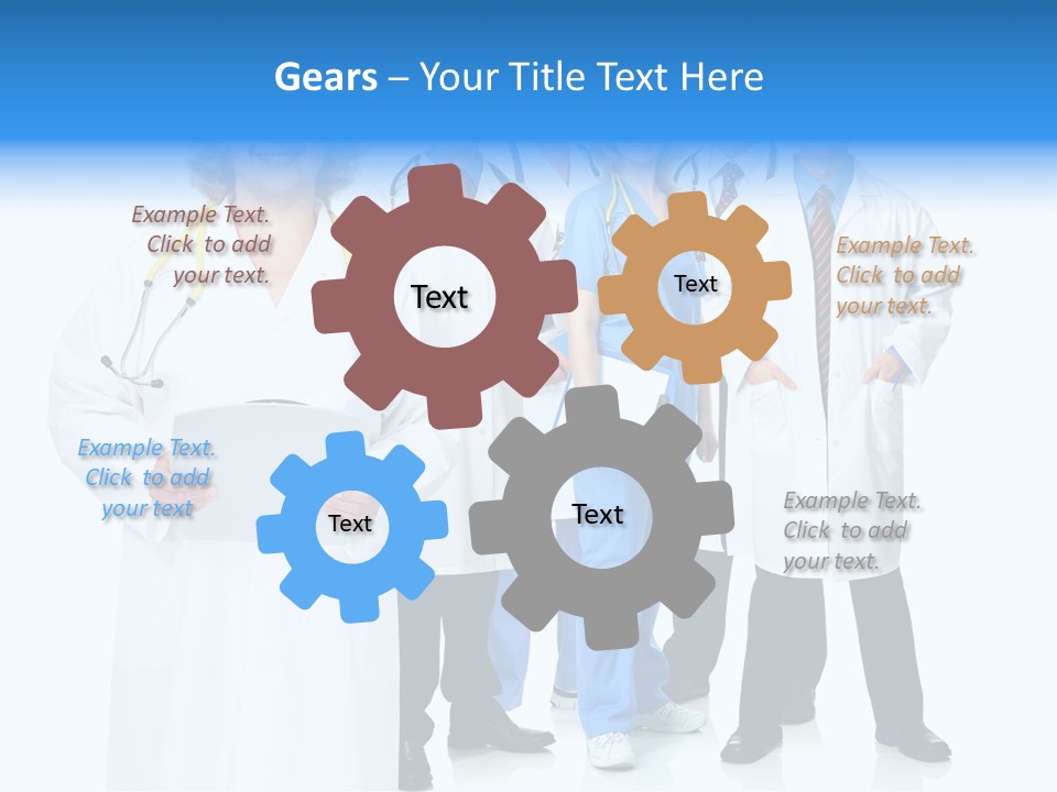 White Care Background PowerPoint Template