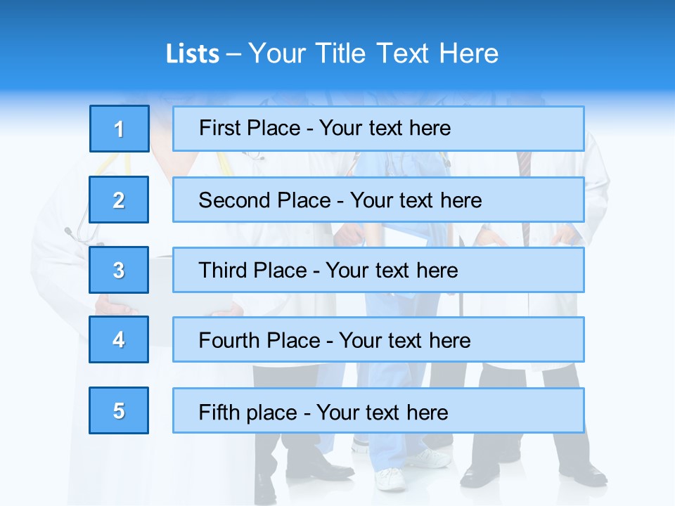 White Care Background PowerPoint Template