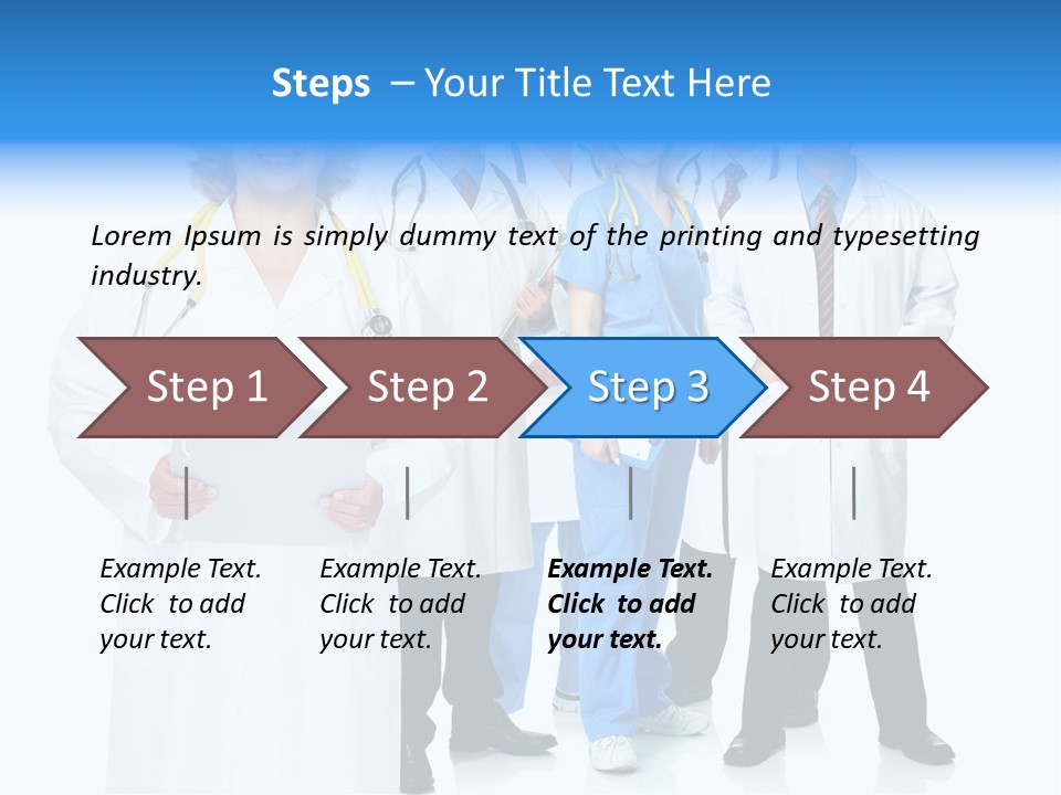 White Care Background PowerPoint Template