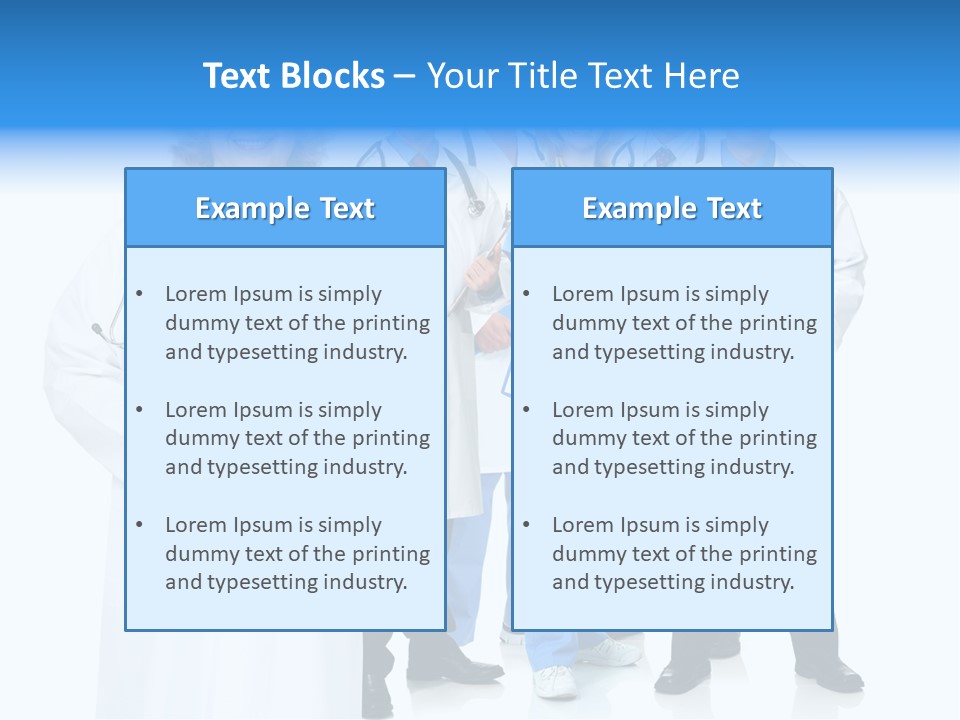 White Care Background PowerPoint Template