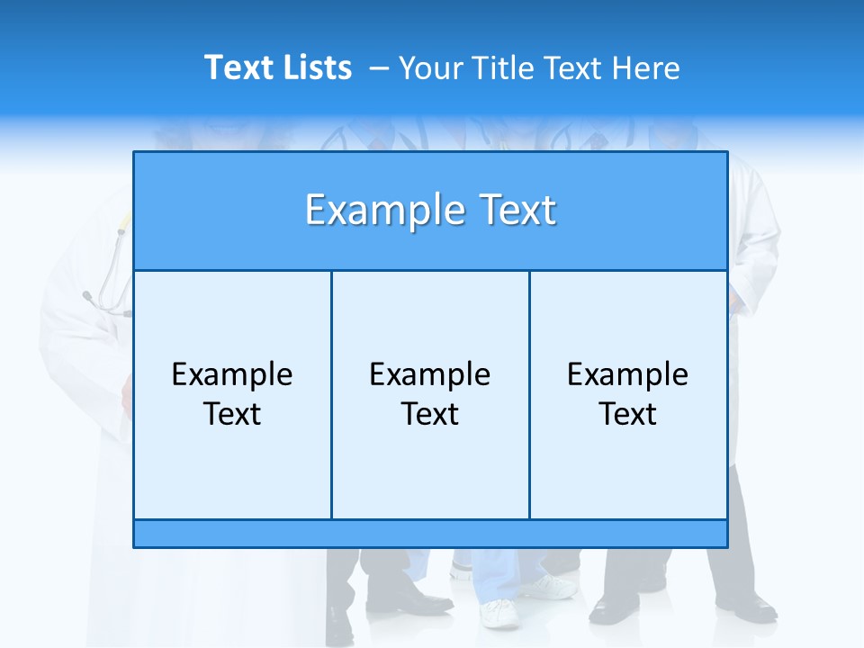 White Care Background PowerPoint Template
