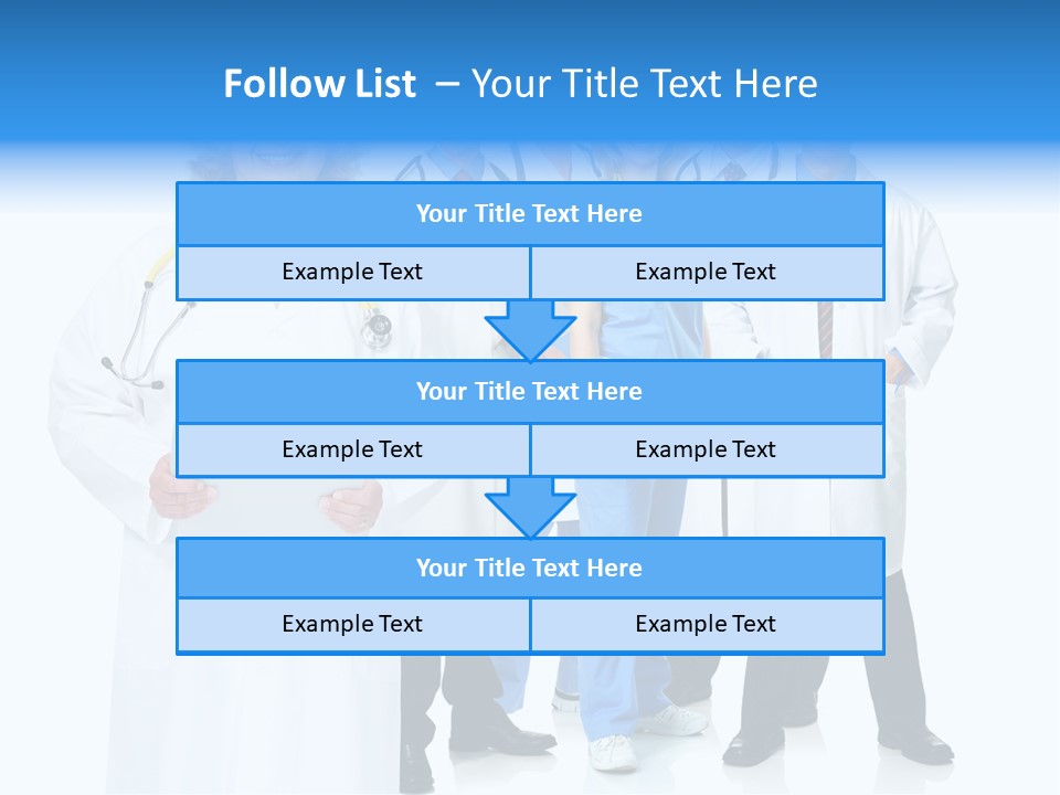 White Care Background PowerPoint Template