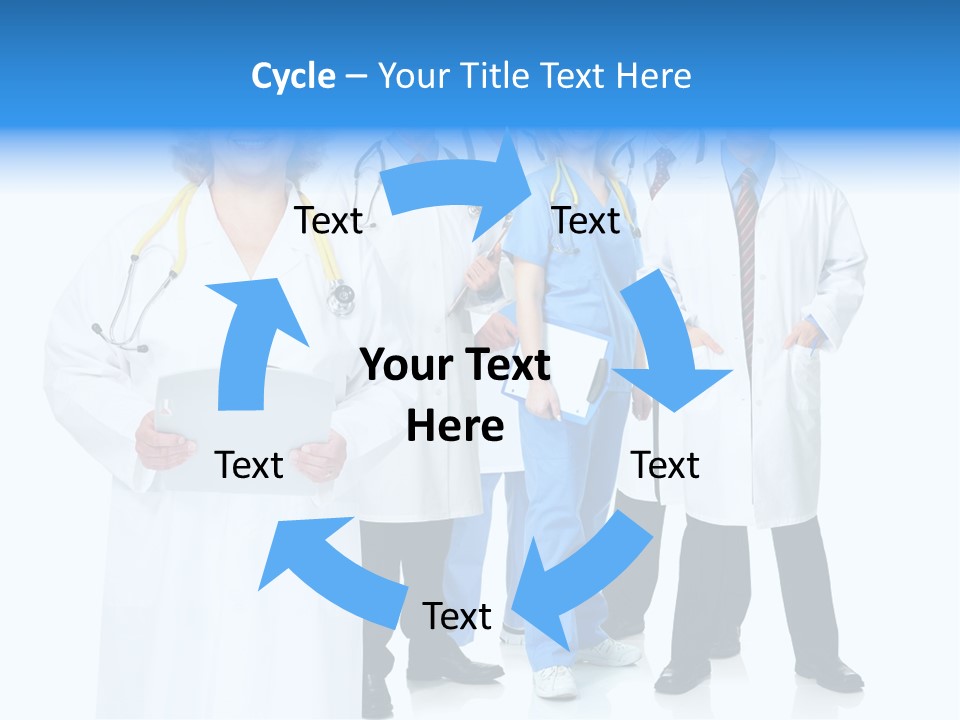 White Care Background PowerPoint Template