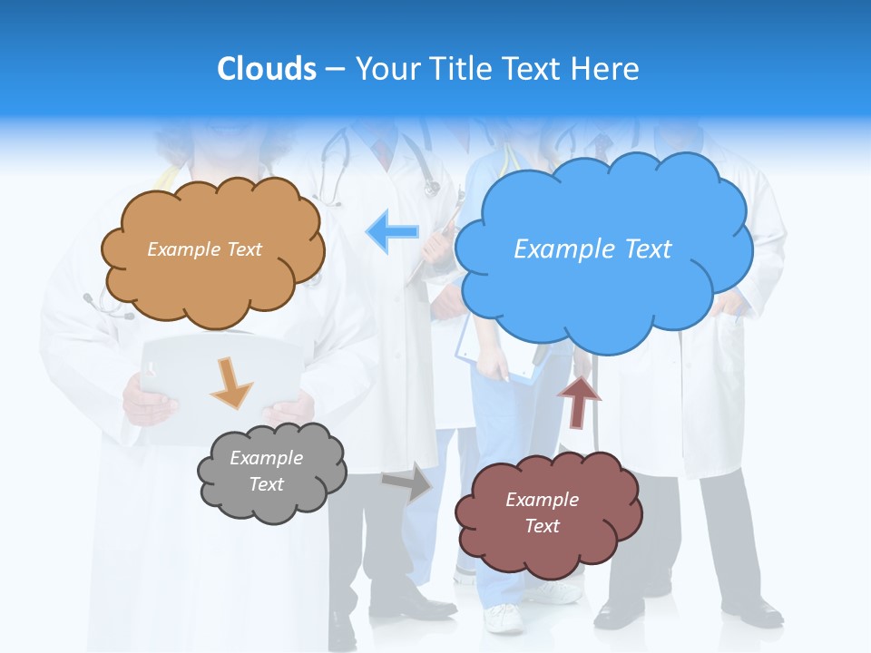 White Care Background PowerPoint Template