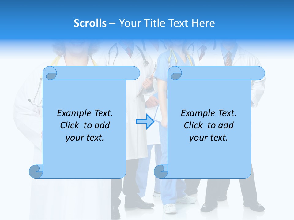 White Care Background PowerPoint Template