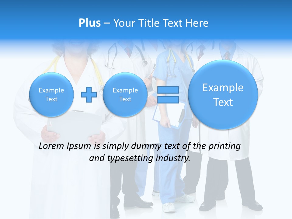 White Care Background PowerPoint Template