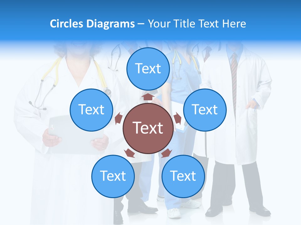 White Care Background PowerPoint Template