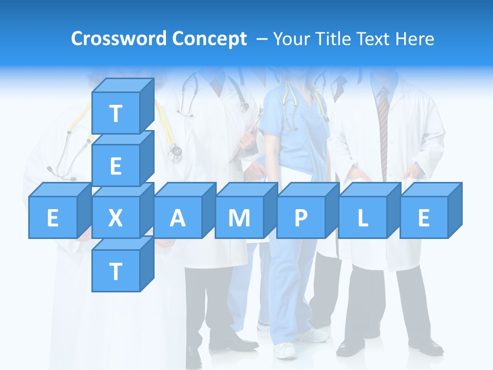 White Care Background PowerPoint Template