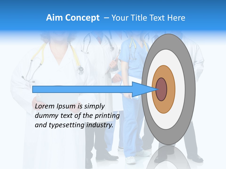 White Care Background PowerPoint Template