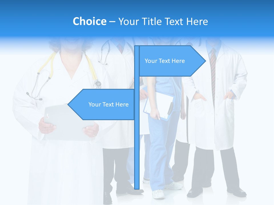 White Care Background PowerPoint Template