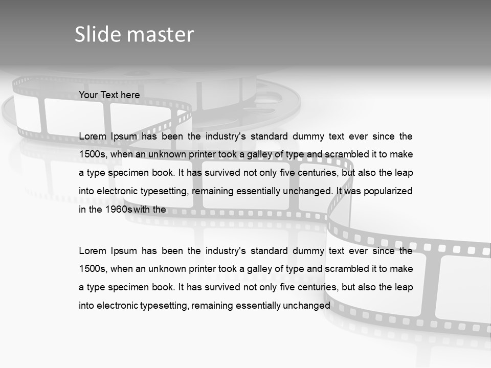 Exposure Render Retro PowerPoint Template