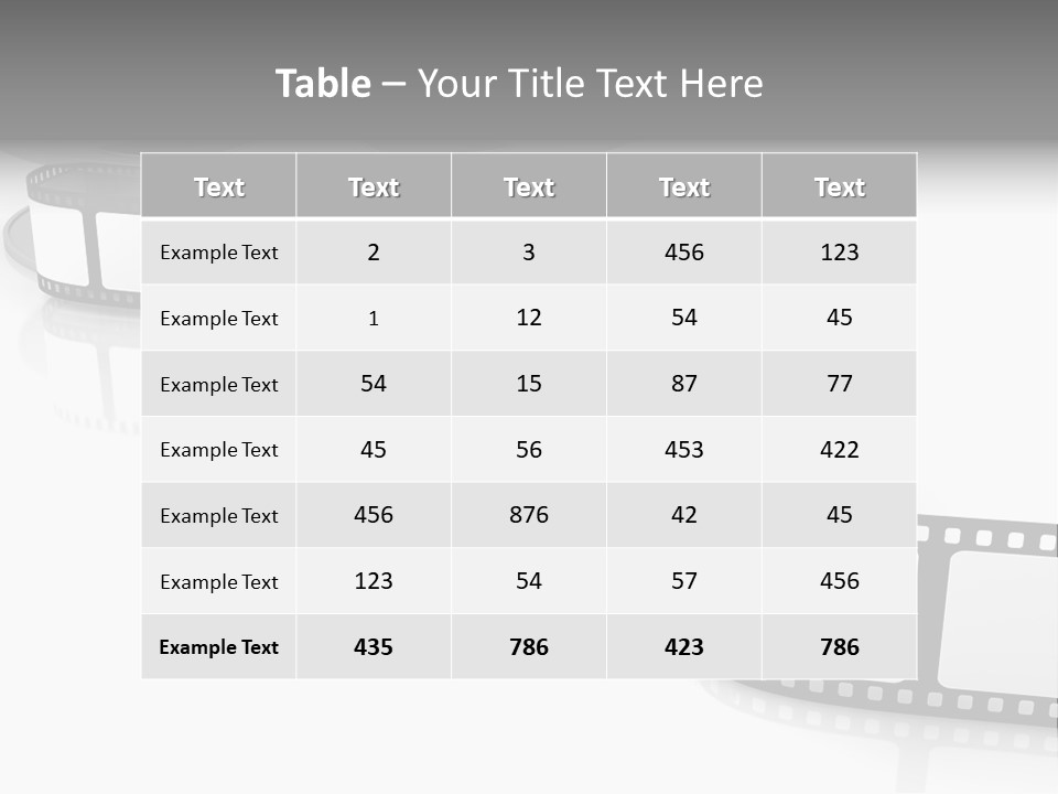 Exposure Render Retro PowerPoint Template