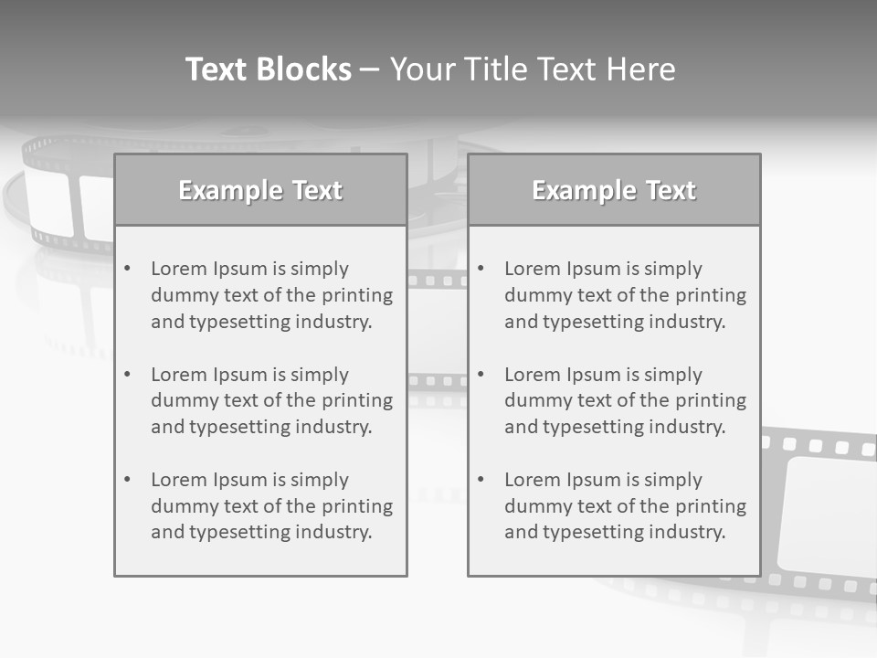 Exposure Render Retro PowerPoint Template