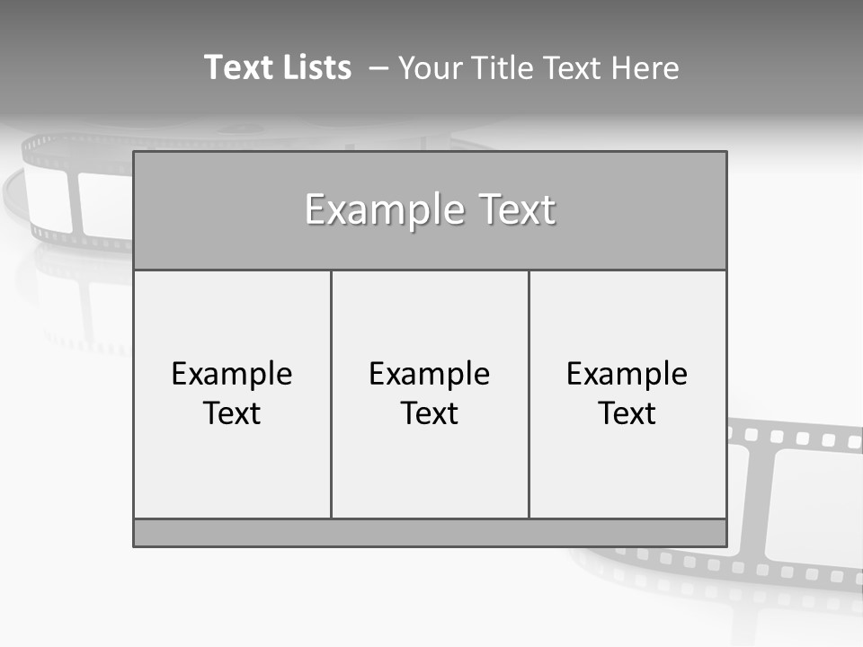 Exposure Render Retro PowerPoint Template