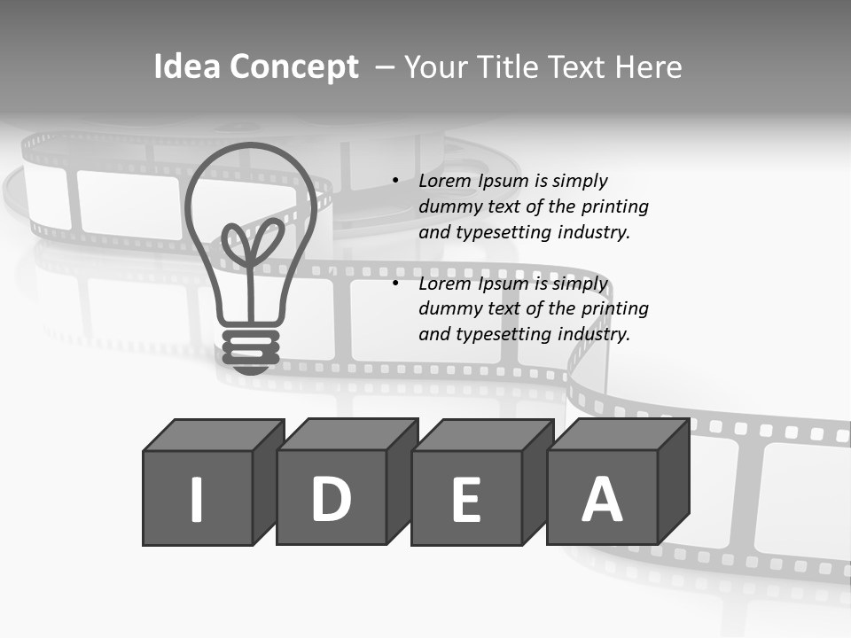 Exposure Render Retro PowerPoint Template