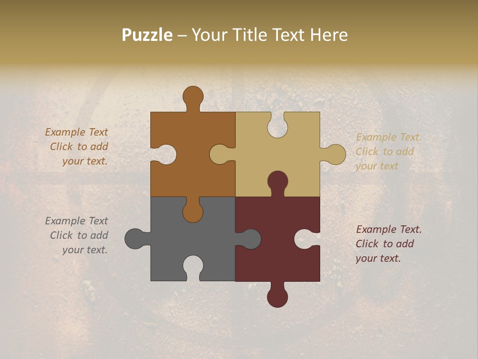 Border Handled Vector PowerPoint Template