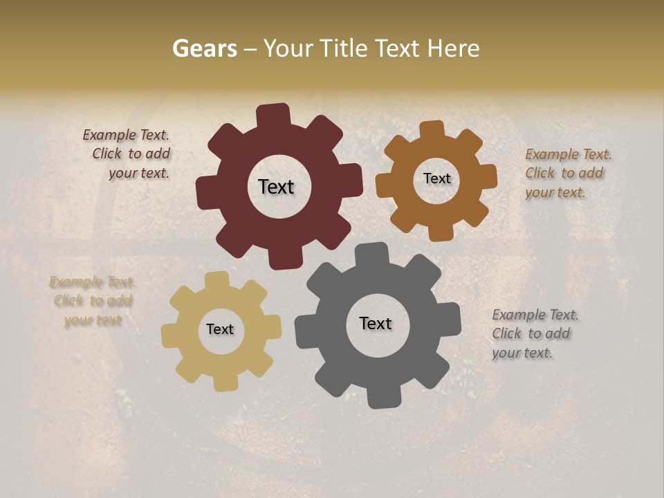 Border Handled Vector PowerPoint Template