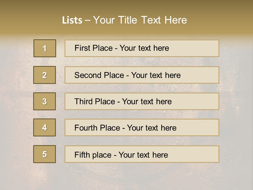 Border Handled Vector PowerPoint Template