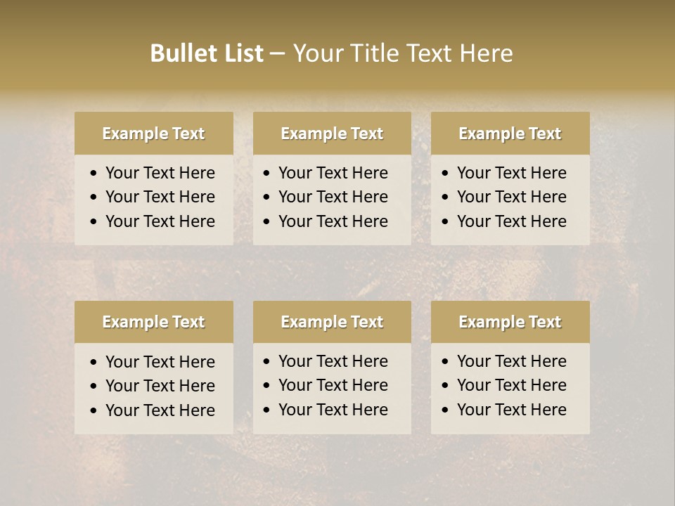 Border Handled Vector PowerPoint Template