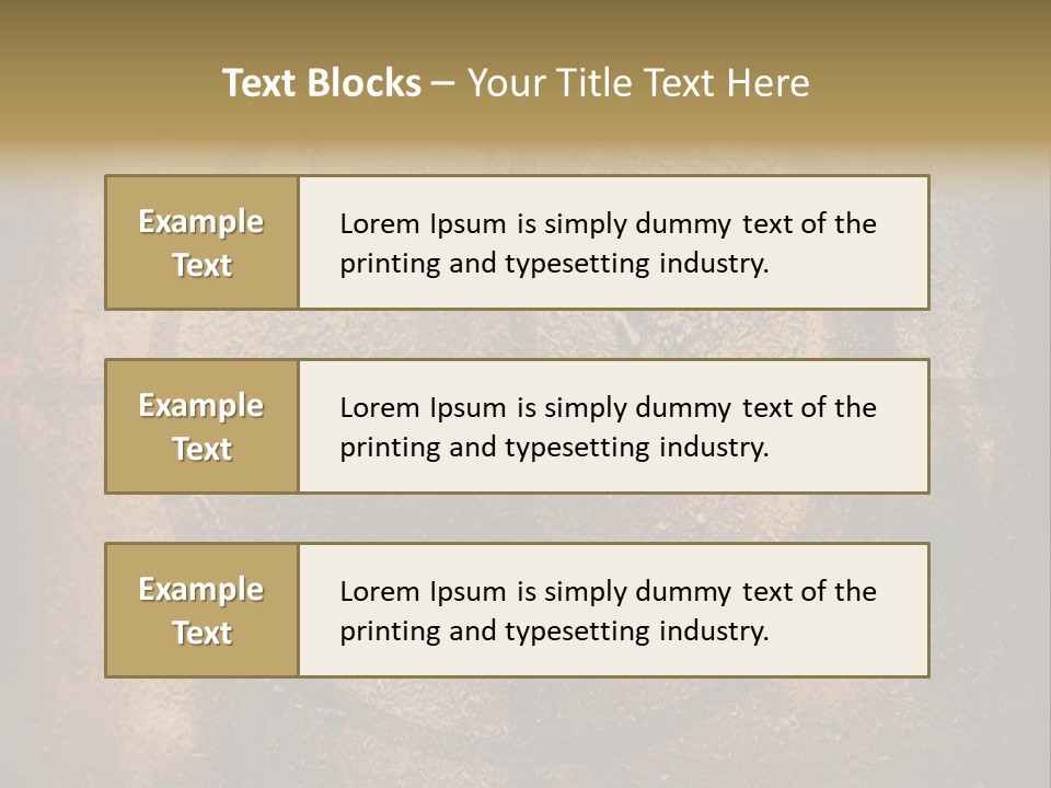 Border Handled Vector PowerPoint Template