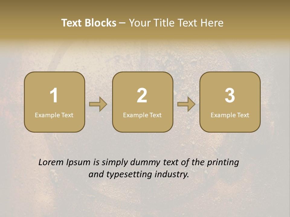 Border Handled Vector PowerPoint Template