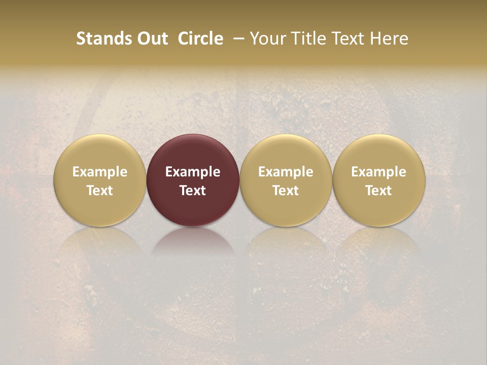 Border Handled Vector PowerPoint Template