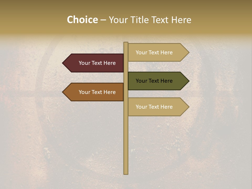 Border Handled Vector PowerPoint Template