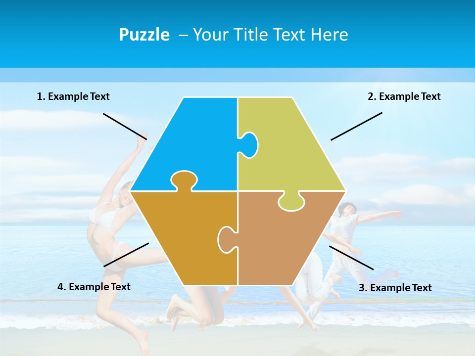 Travel Sunny Cloud PowerPoint Template