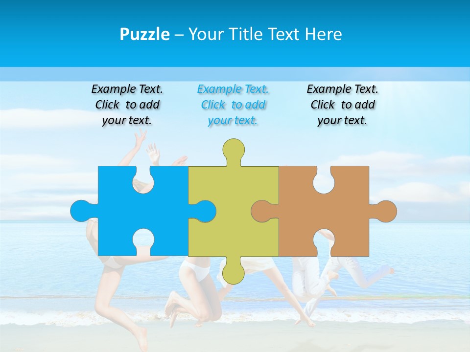 Travel Sunny Cloud PowerPoint Template